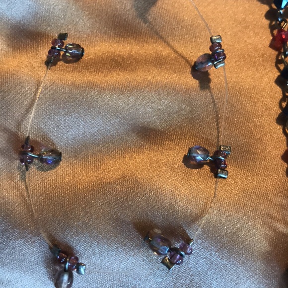 Bundle of 5 choker necklaces - Picture 2 of 5